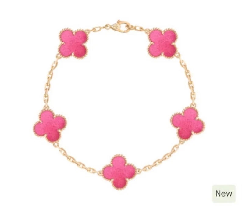 [Twinkle Jewelry] 26 NEW PINK BUBBLE ENAMEL SET