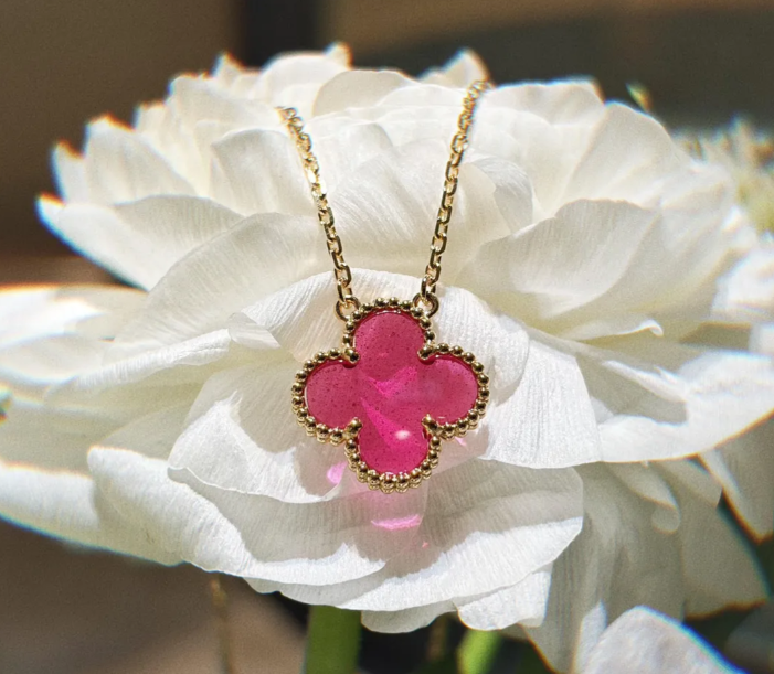 [Twinkle Jewelry] 26 NEW PINK BUBBLE ENAMEL SET