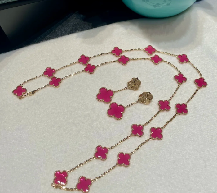 [Twinkle Jewelry] 26 NEW PINK BUBBLE ENAMEL SET