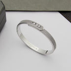 [Twinkle ]Move Noa Full Pavé Diamond Bangle Bracelet