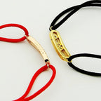 [Twinkle ]MK Care(s) pink cord pavé bracelet