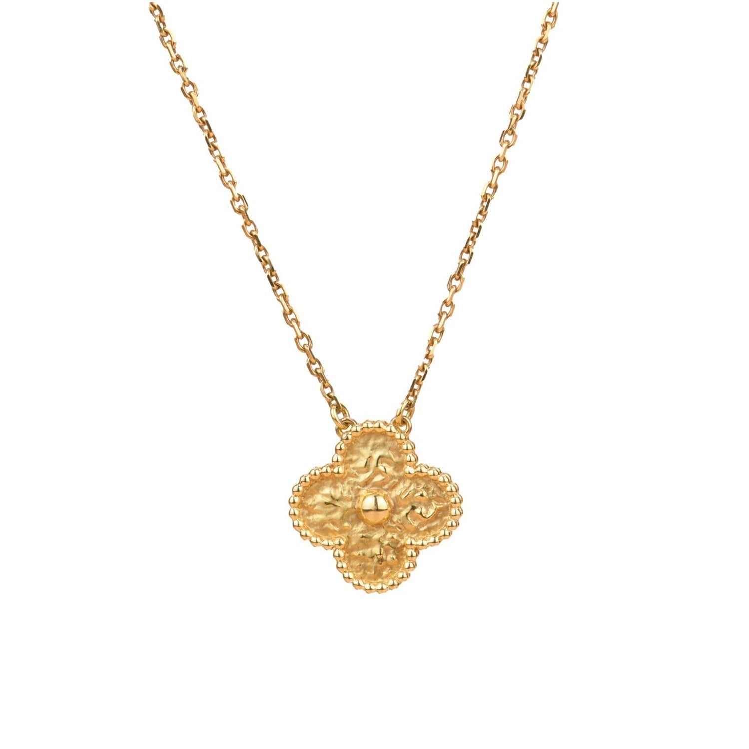 ¡®Twinkle jewelry¡¯CLOVER 15MM  BRONZING NECKLACE