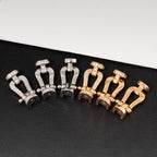 ¡®Twinkle jewelry¡¯FORCE LARGE HORSESHOE HALF DIAMOND BRACELET GOLD