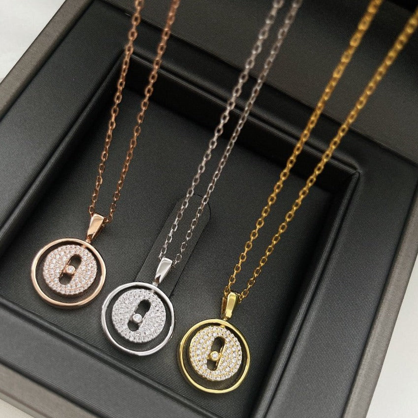 [Twinkle ]Twinkle MOVER PM PAVED NECKLACE