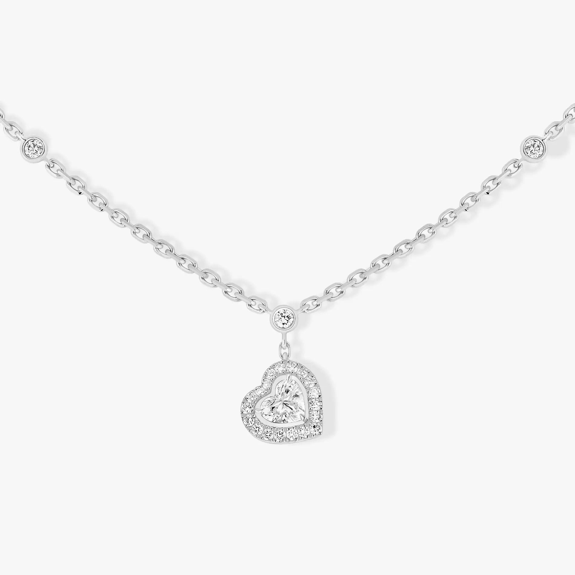 [Twinkle ]JOY HEART DIAMOND NECKLACE