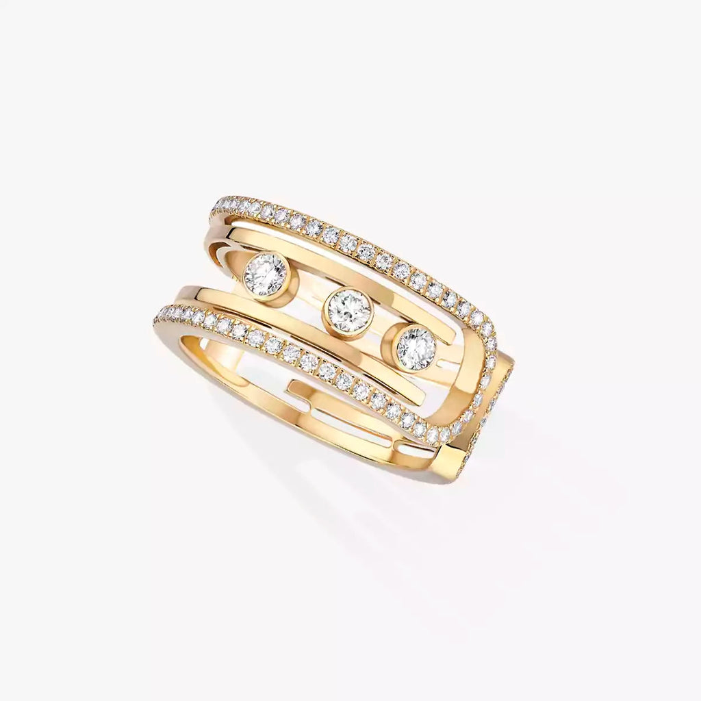 [Twinkle ]Move 10th Diamond Ring in Gold
