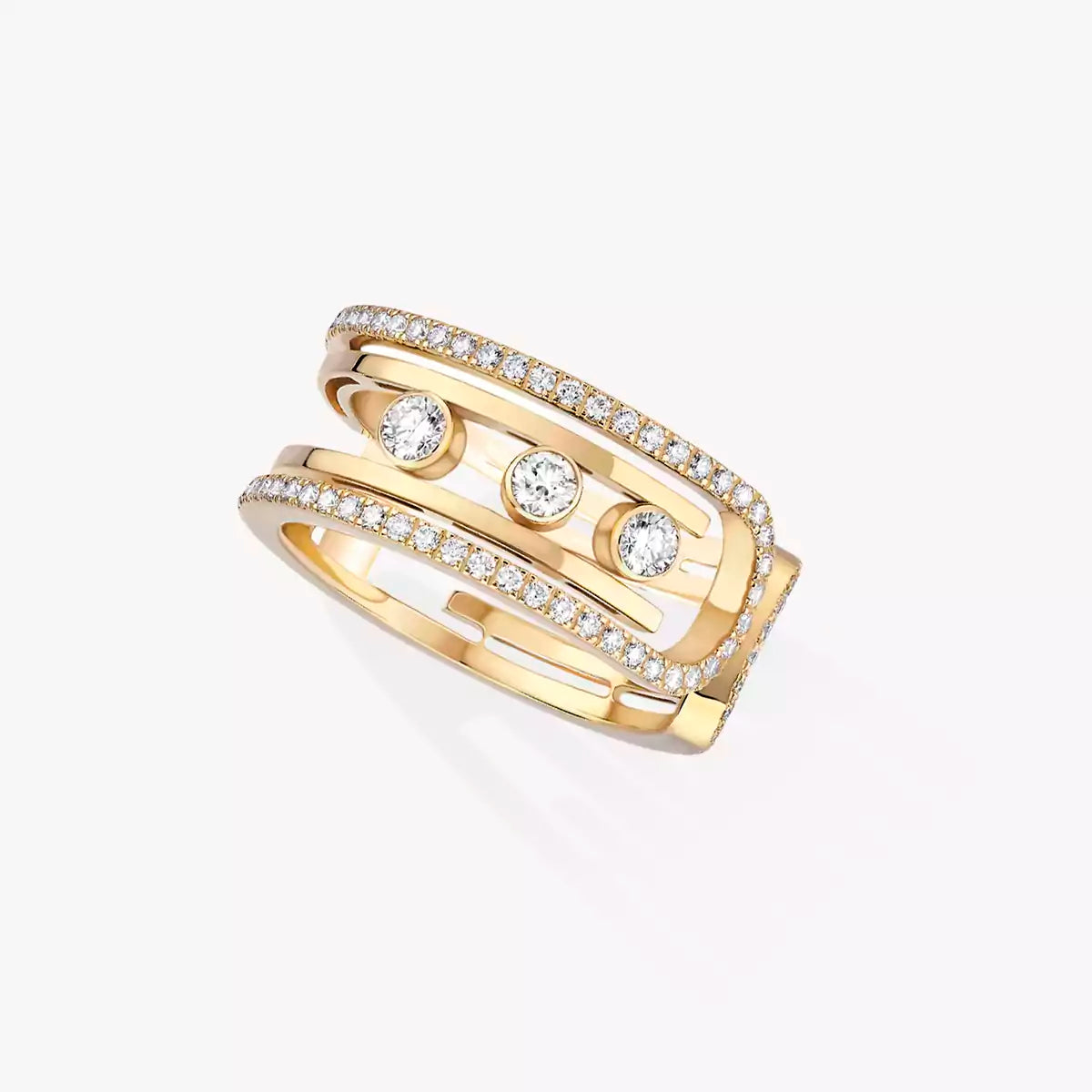 [Twinkle ]Move 10th Diamond Ring in Gold