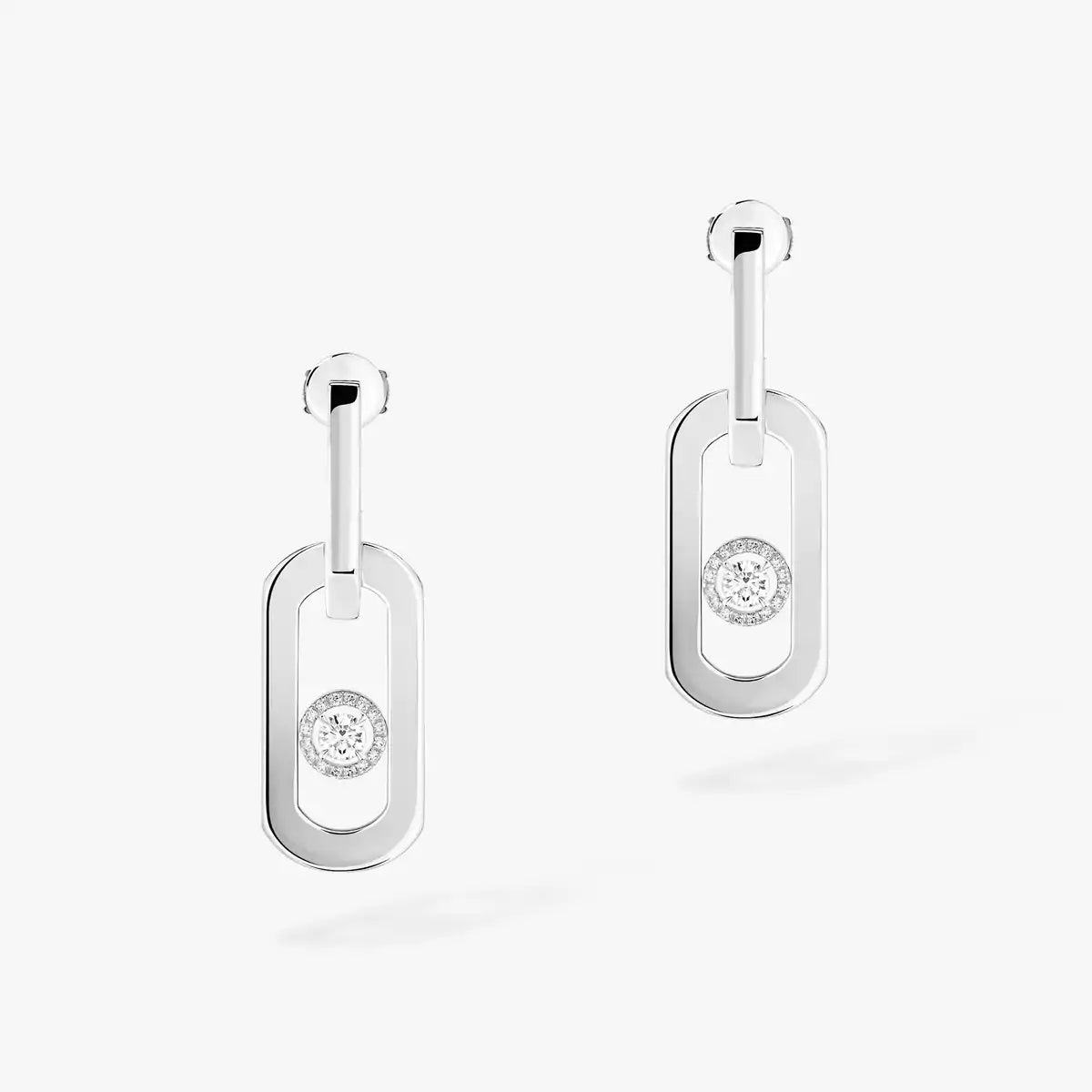 [Twinkle ]So Move XL Diamond Pendant Earrings