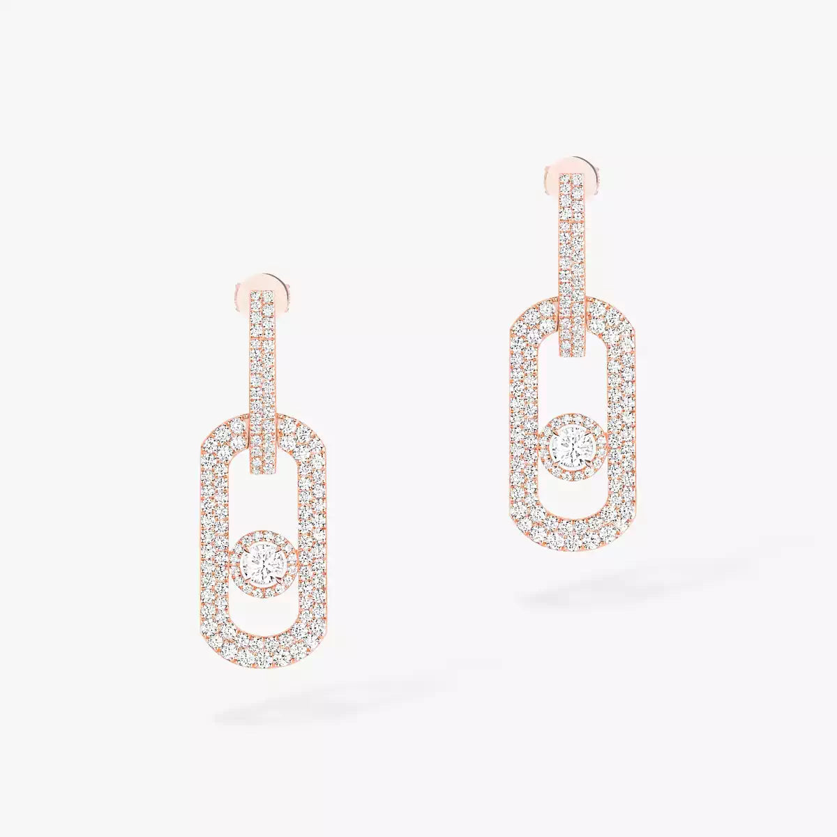 [Twinkle ]So Move XL Pave_-Set Diamond Pendant Earrings