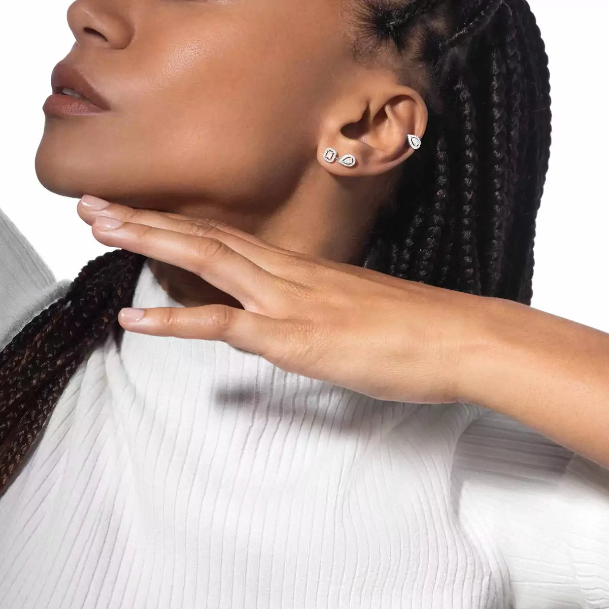 [Twinkle ]Diamond Earrings 0,10ct My Twin 1+2