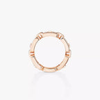 [Twinkle ]Move Link Pave_-Set Diamond Ring in Gold