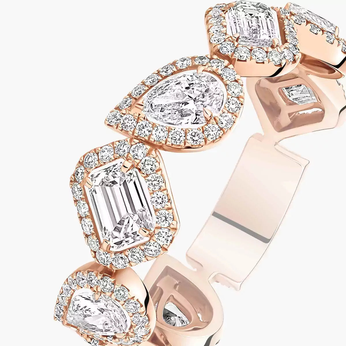 [Twinkle ]Diamond Wedding Ring My Twin
