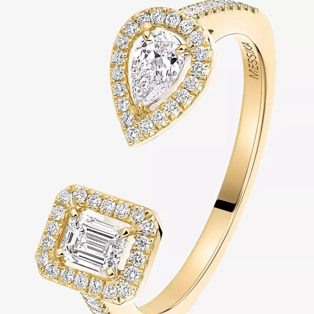 [Twinkle ]My Twin Toi Gold Diamond Ring