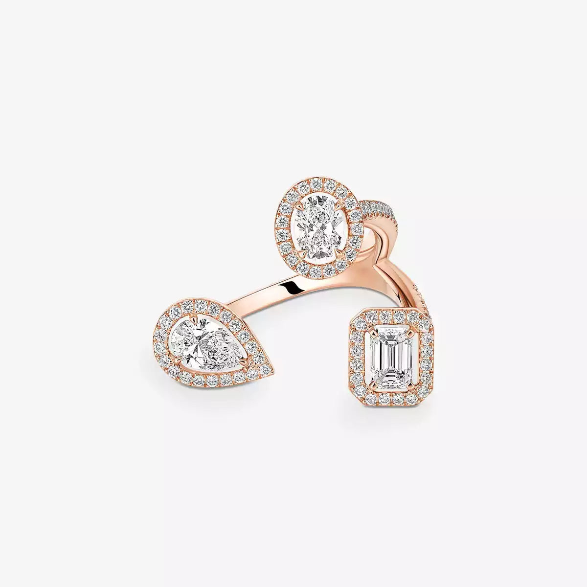 [[Twinkle ] Diamond Ring 0,25ct My Twin Trilogy