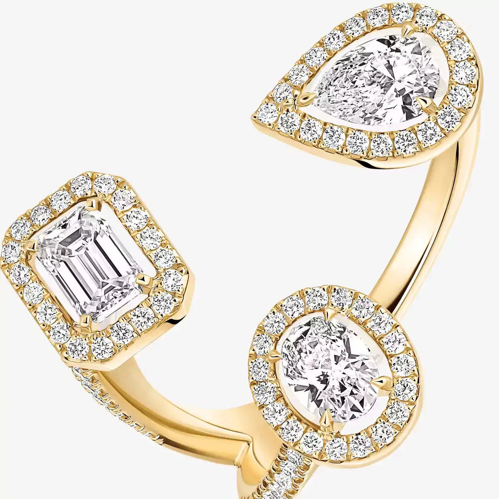 [[Twinkle ] Diamond Ring 0,25ct My Twin Trilogy