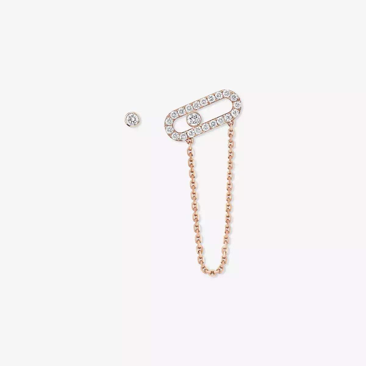 [Twinkle ]Move Uno Diamond Earrings