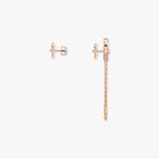 [Twinkle ]Move Uno Diamond Earrings