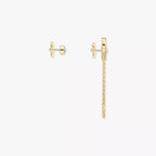 [Twinkle ]Move Uno Diamond Earrings