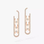 [Twinkle ]Diamond Pendant Earrings Move 10Th