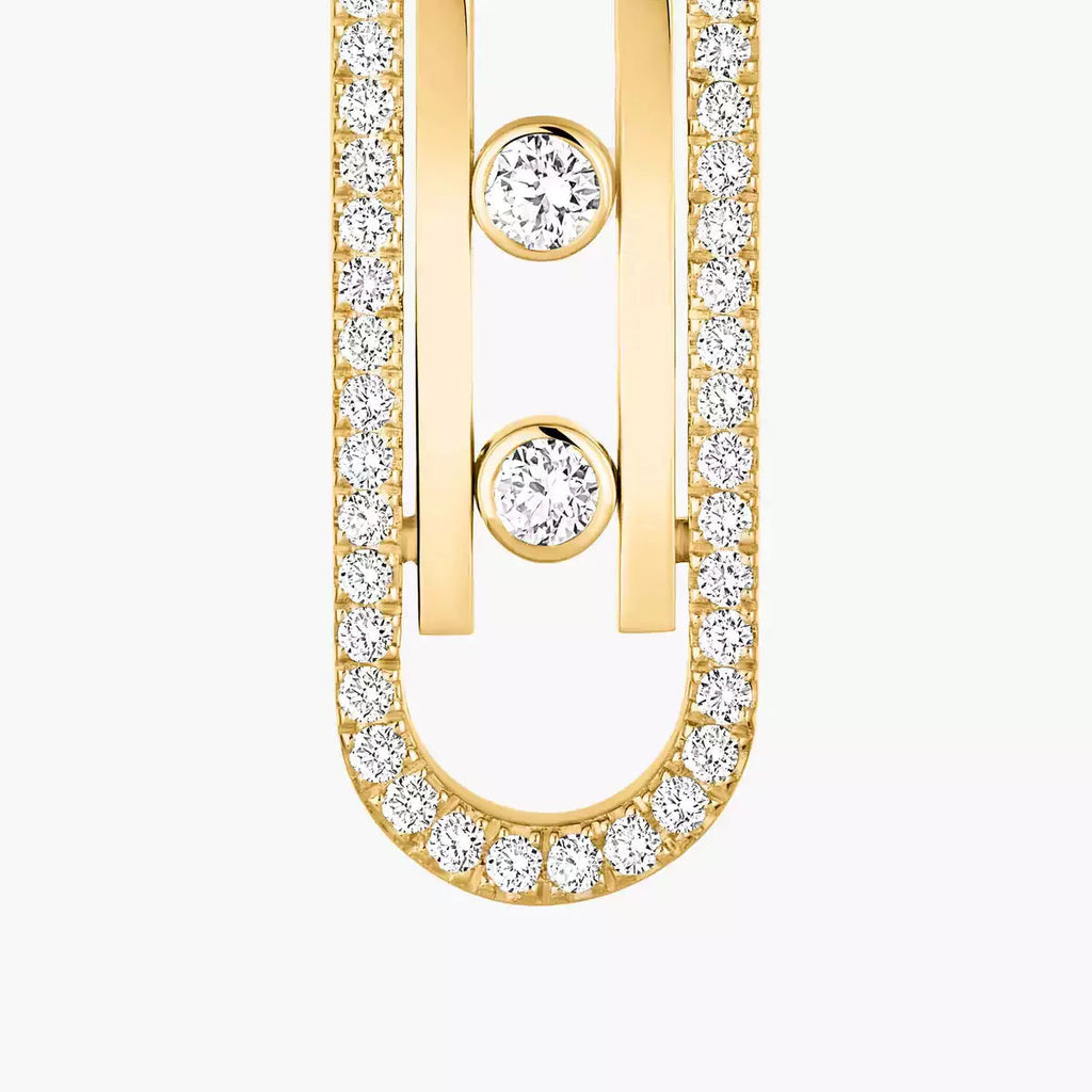 [Twinkle ]Diamond Pendant Earrings Move 10Th