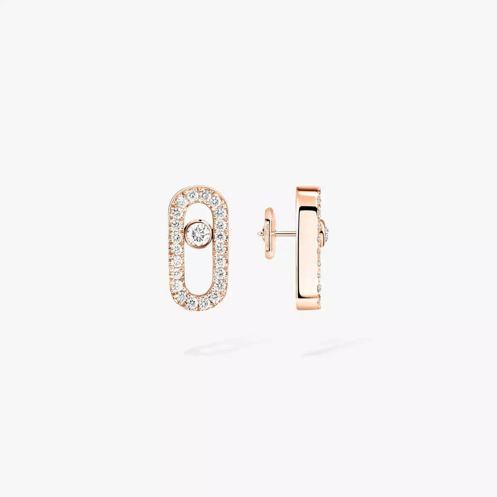 [Twinkle ]Move Uno Diamond Earrings