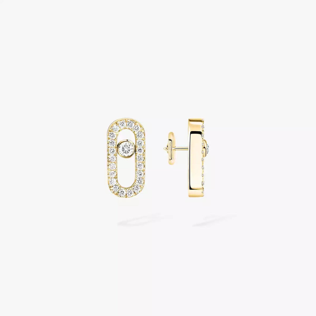[Twinkle ]Move Uno Diamond Earrings
