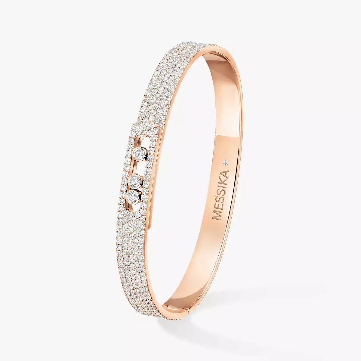 [Twinkle ]Move Noa Full Pavé Diamond Bangle Bracelet