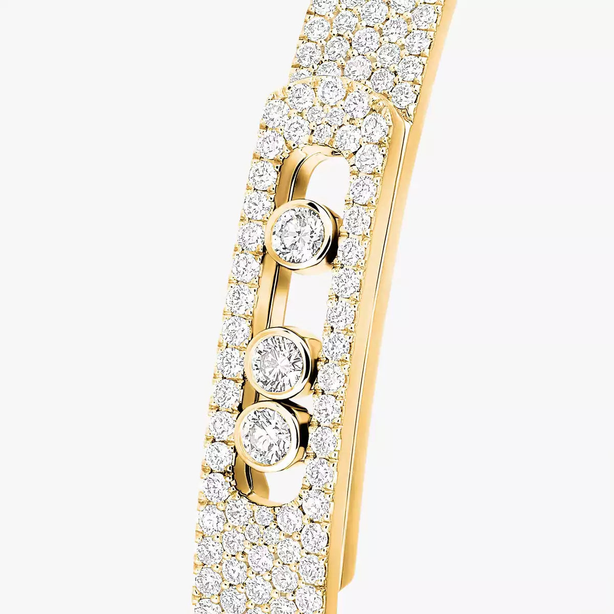 [Twinkle ]Move Noa Full Pavé Diamond Bangle Bracelet