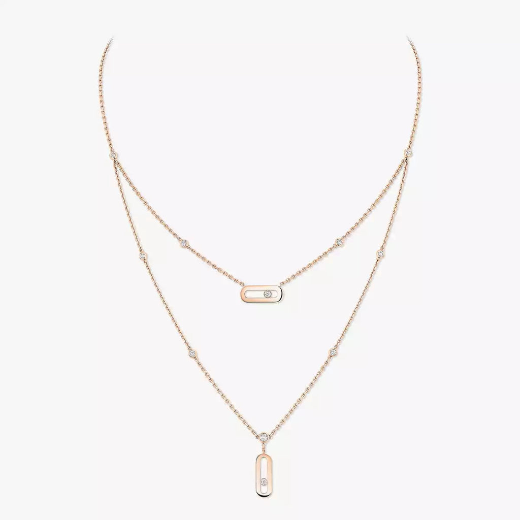[Twinkle ] Move Uno Diamond Necklace