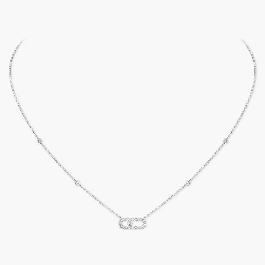 [Twinkle ]Diamond Necklace Move Uno
