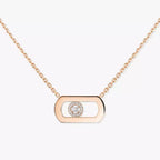 [Twinkle ]So Move Diamond Necklace in Gold