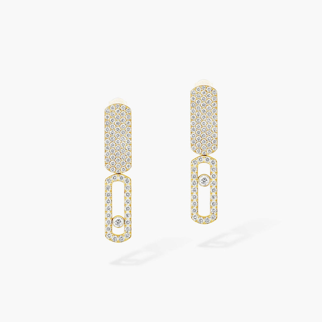[Twinkle ]Imperial Move SM Diamond Earrings