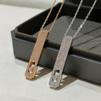 [Twinkle ]MY FIRST DIAMOND PAVED NECKLACE